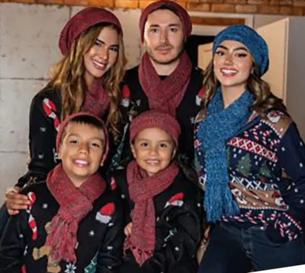 Set Gorro y Bufanda de Navidad