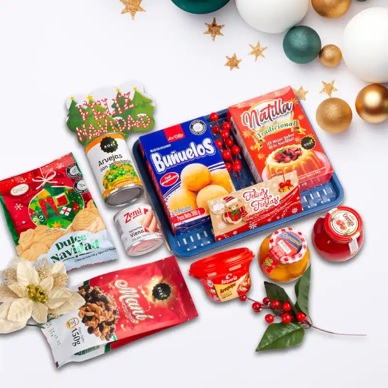 Anchetas navideñas empresariales para empleados