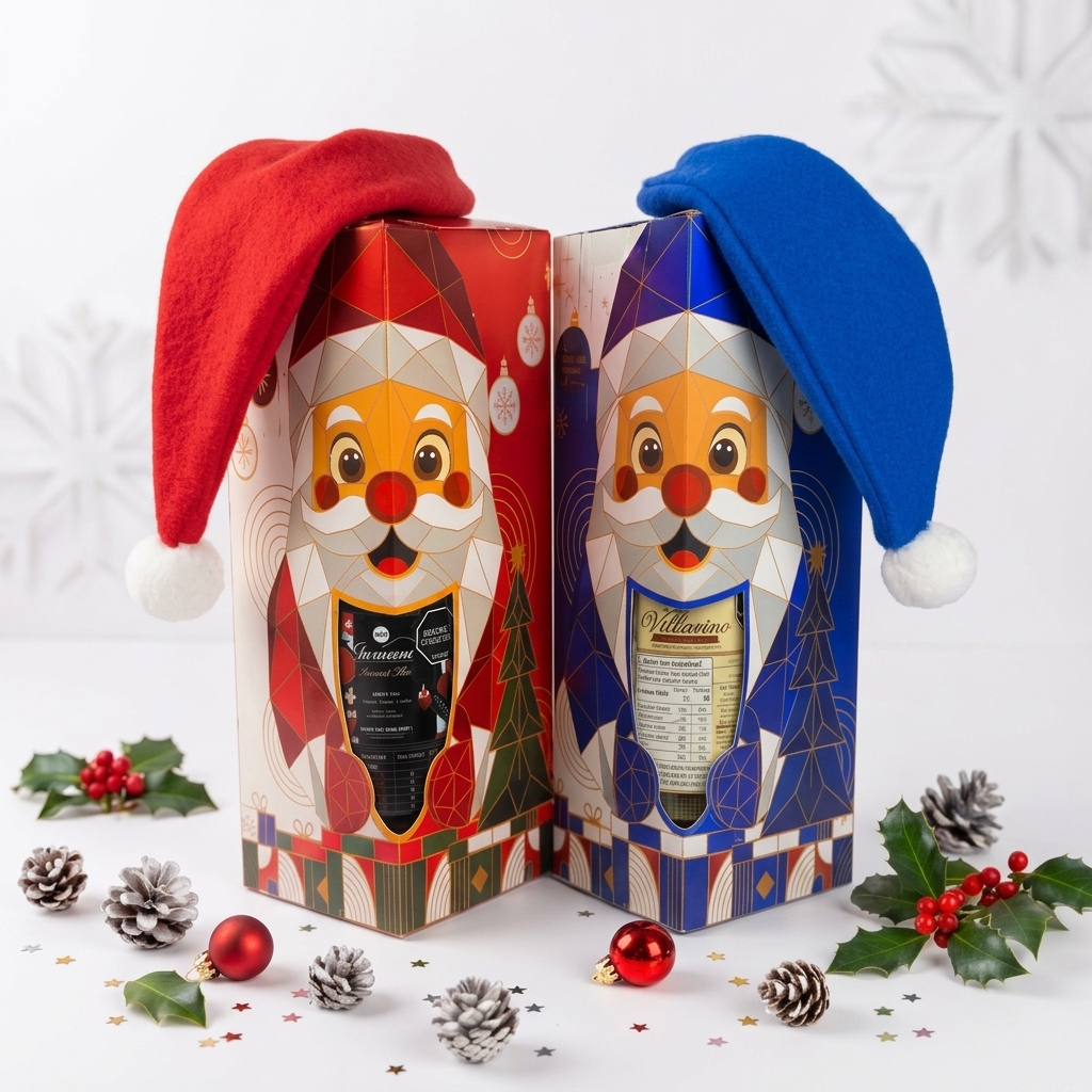 ancheta-navidena-economica-caja-papa-noel-con-gorro-navideno-colombia