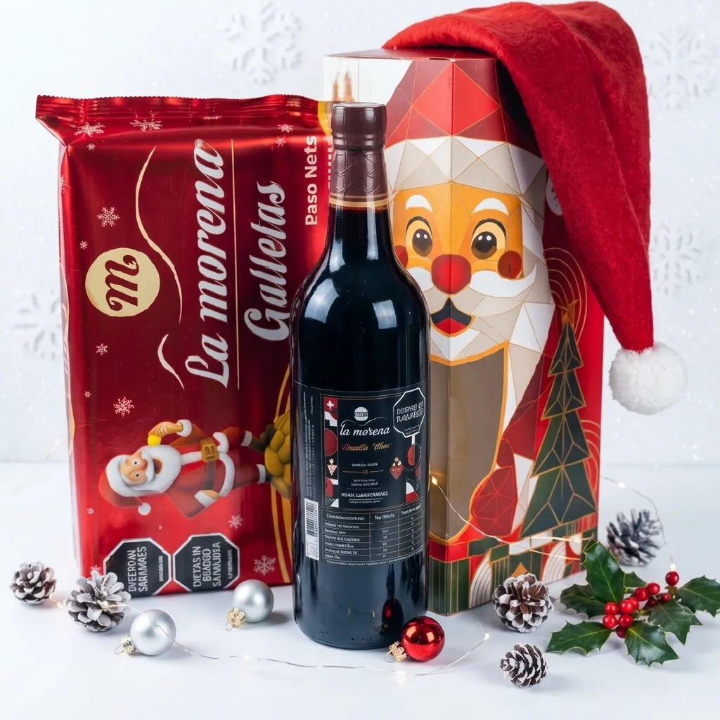 brindis-de-navidad-vino-de-uva-sin-alcohol-y-galletas-la-morena